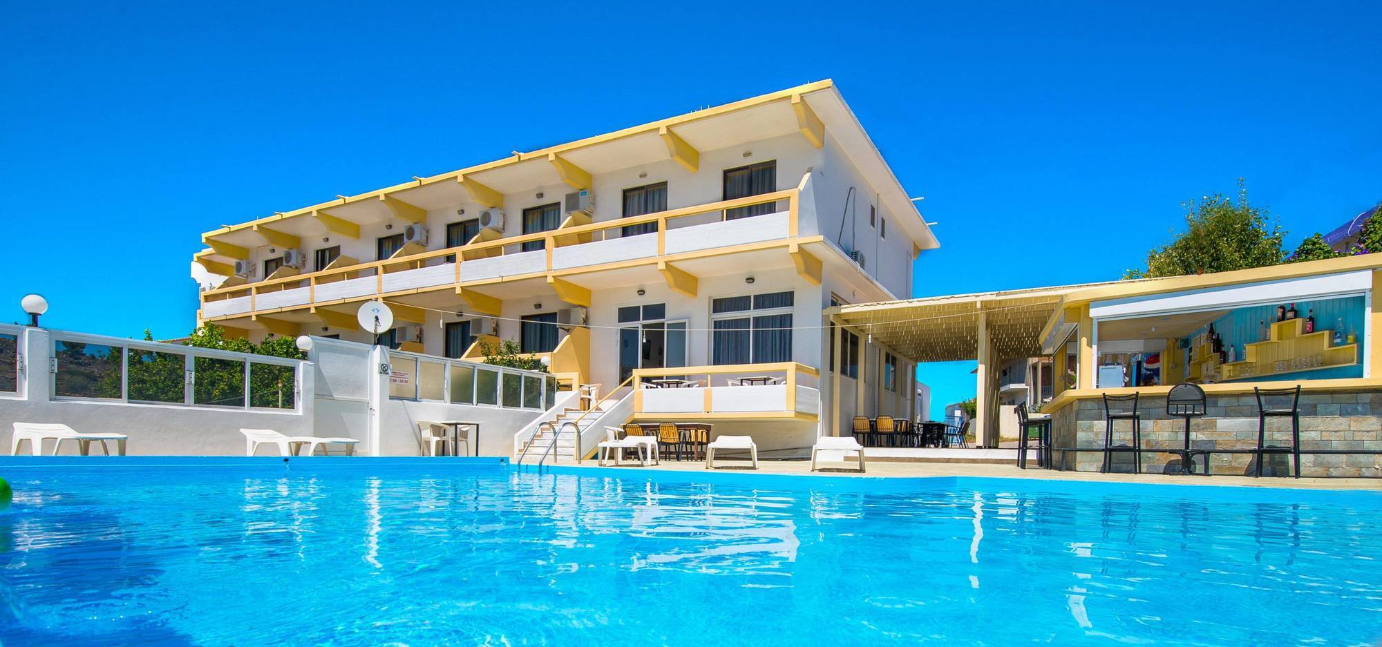 Anagros Hotel Archangelos  Eksteriør billede