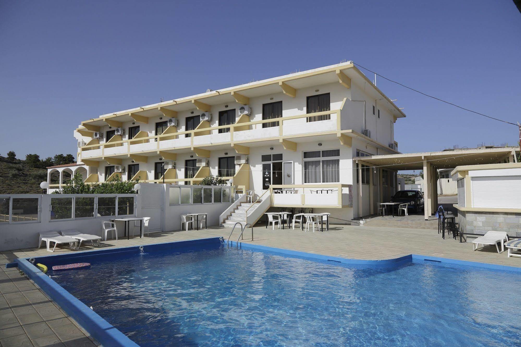 Anagros Hotel Archangelos  Eksteriør billede
